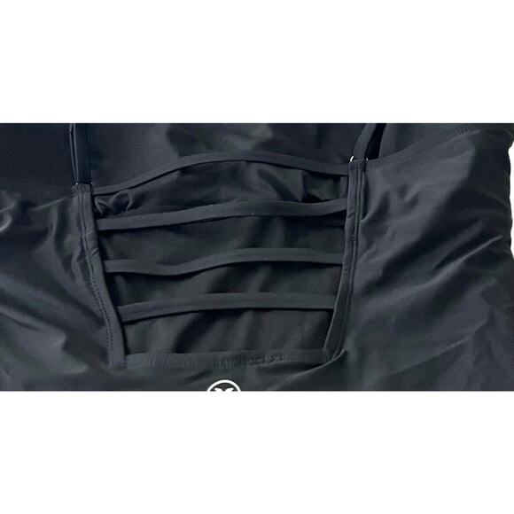 HURLEY ONE- PIECE SWIM SUIT, WOMENS, XXL, BLACK, PADDED BRA, ADJUST THIN STRAPS - Picture 5 of 12